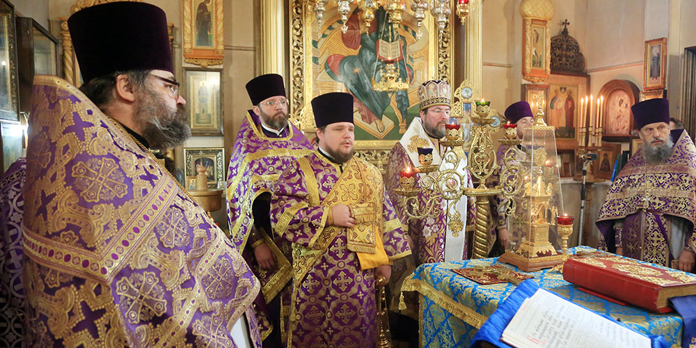 Престольный праздник в Крестовоздвиженском храме г. Осиповичи
