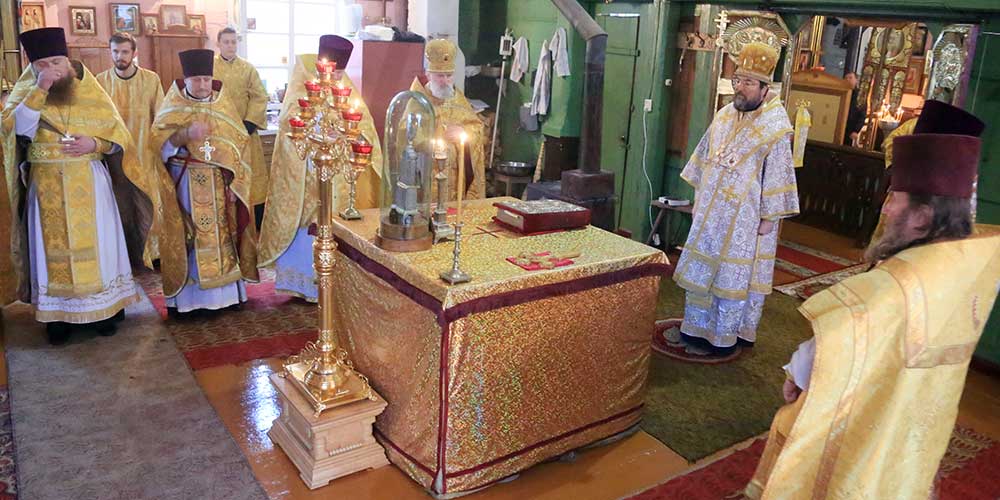 Престольный праздник в храме Космы и Дамиана деревни Городок Глусского района