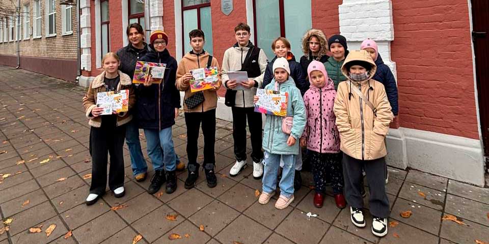 Дети посетили типографию Непогодина