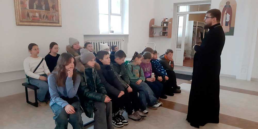 Дети посетили храм