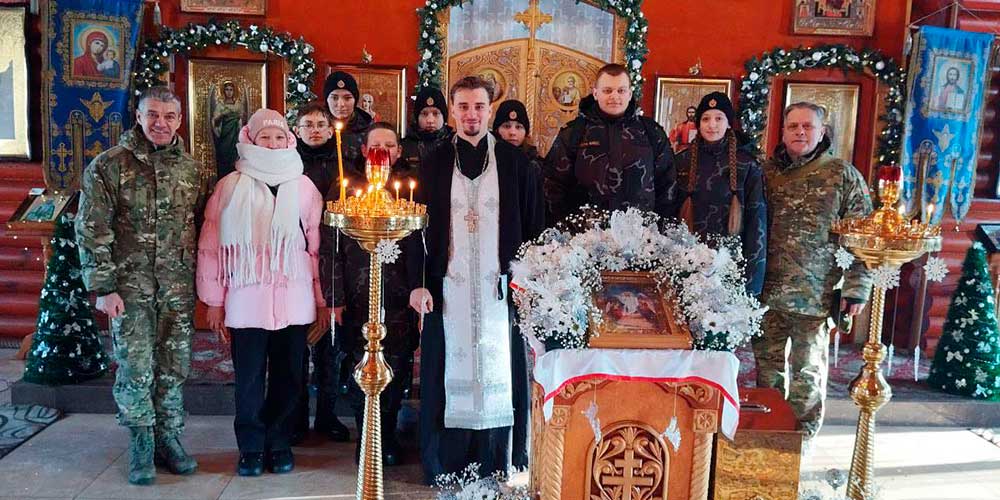 Иерей Роман Васько встретился с воспитанниками клуба «Волат»