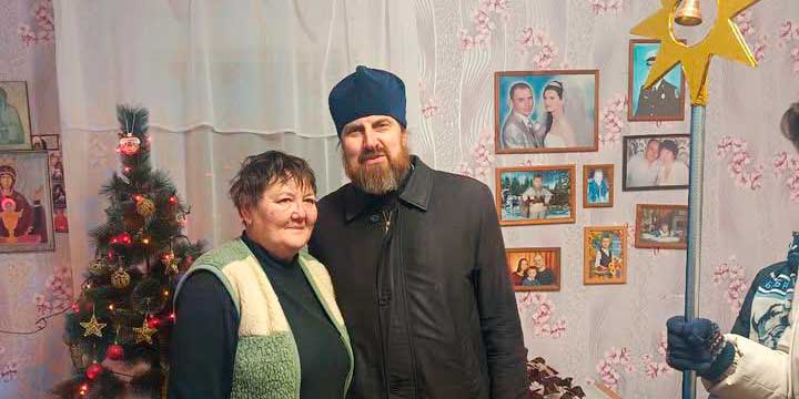 Протоиерей Андрей Клепча посетил односельчан