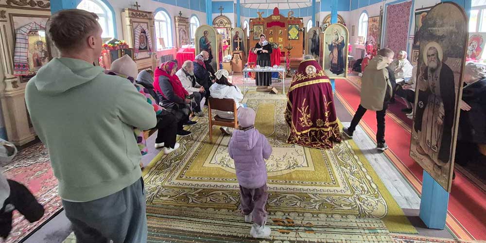 Весть о Радости в Чигирике: как на приходе Рождества Пресвятой Богородицы встретили Пасху Господню