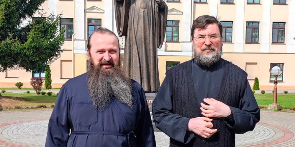 Состоялась встреча епископа Бобруйского и Быховского Серафима с архиепископом Гродненским и Волковысским Антонием