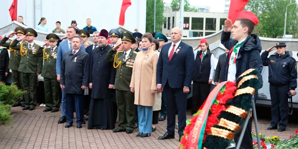 Епископ Серафим принял участие в торжественных мероприятиях, посвященных 81-й годовщине Победы в Великой Отечественной войне