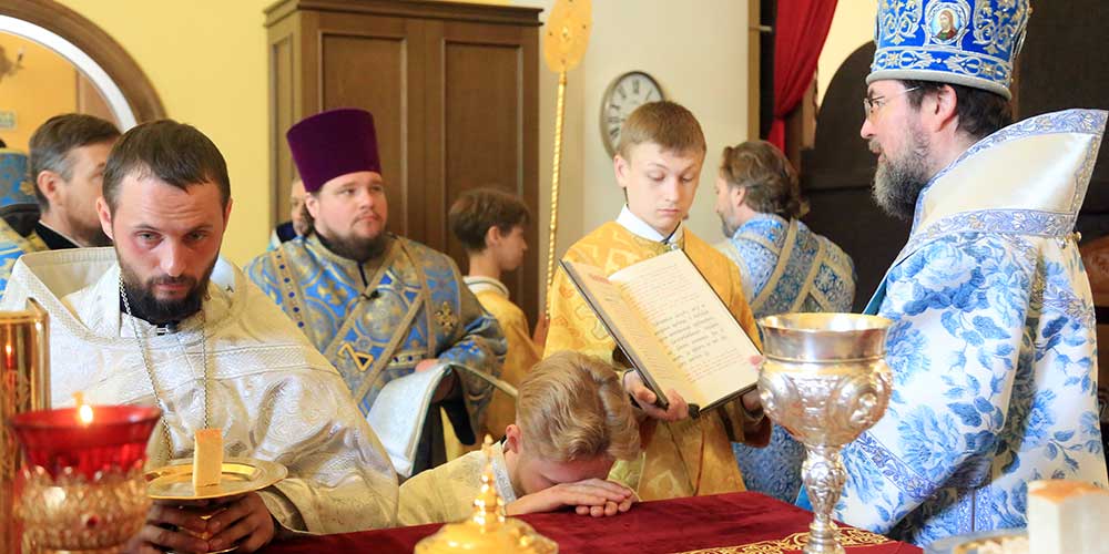 Две хиротонии в Никольском кафедральном соборе г. Бобруйска