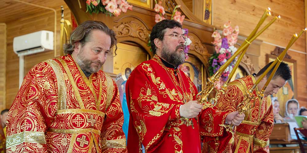 Престольный праздник в Ильинском храме г. Бобруйска